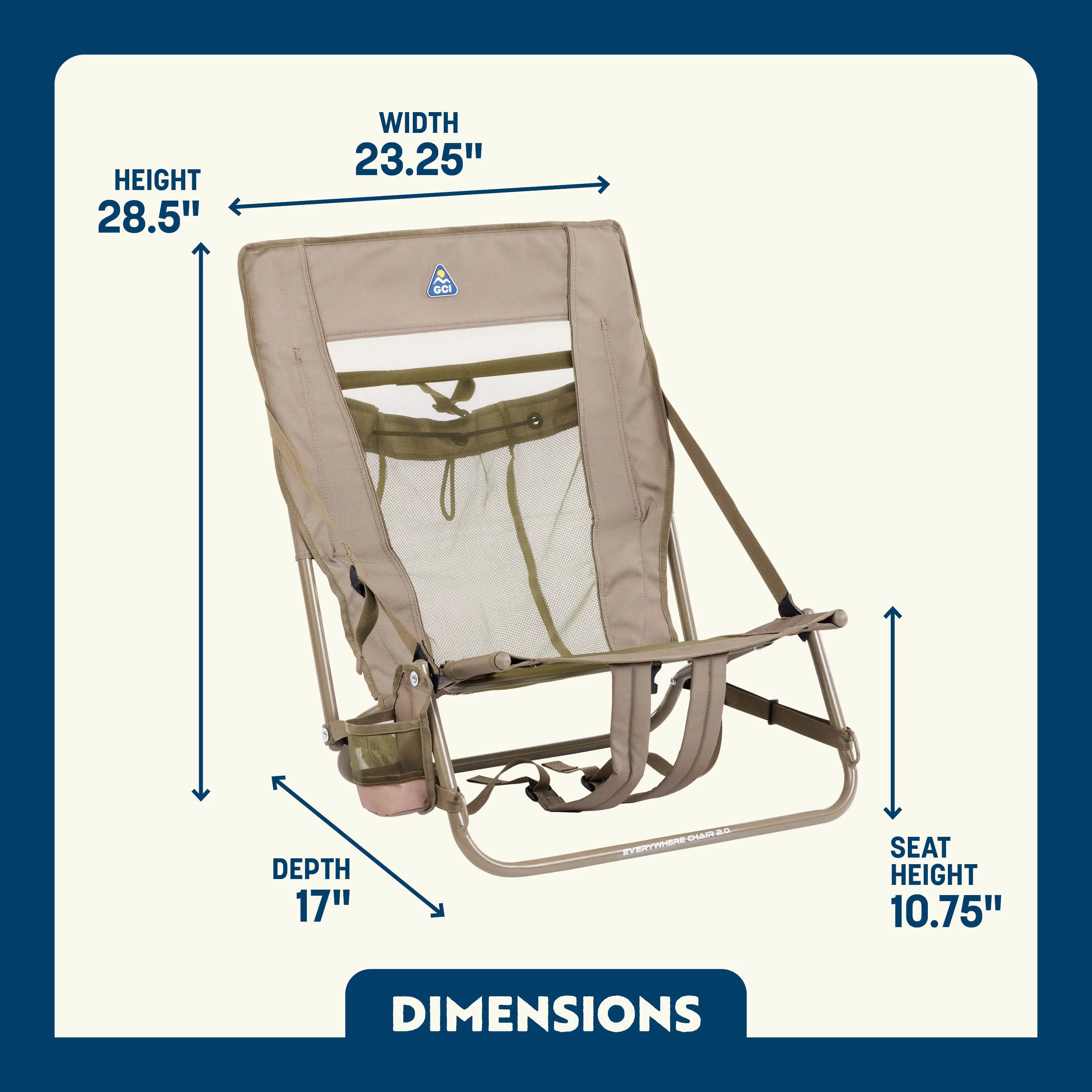 Everywhere Chair 2 — Selected for Outdoor Use | Outlandridge 05AD 4Q