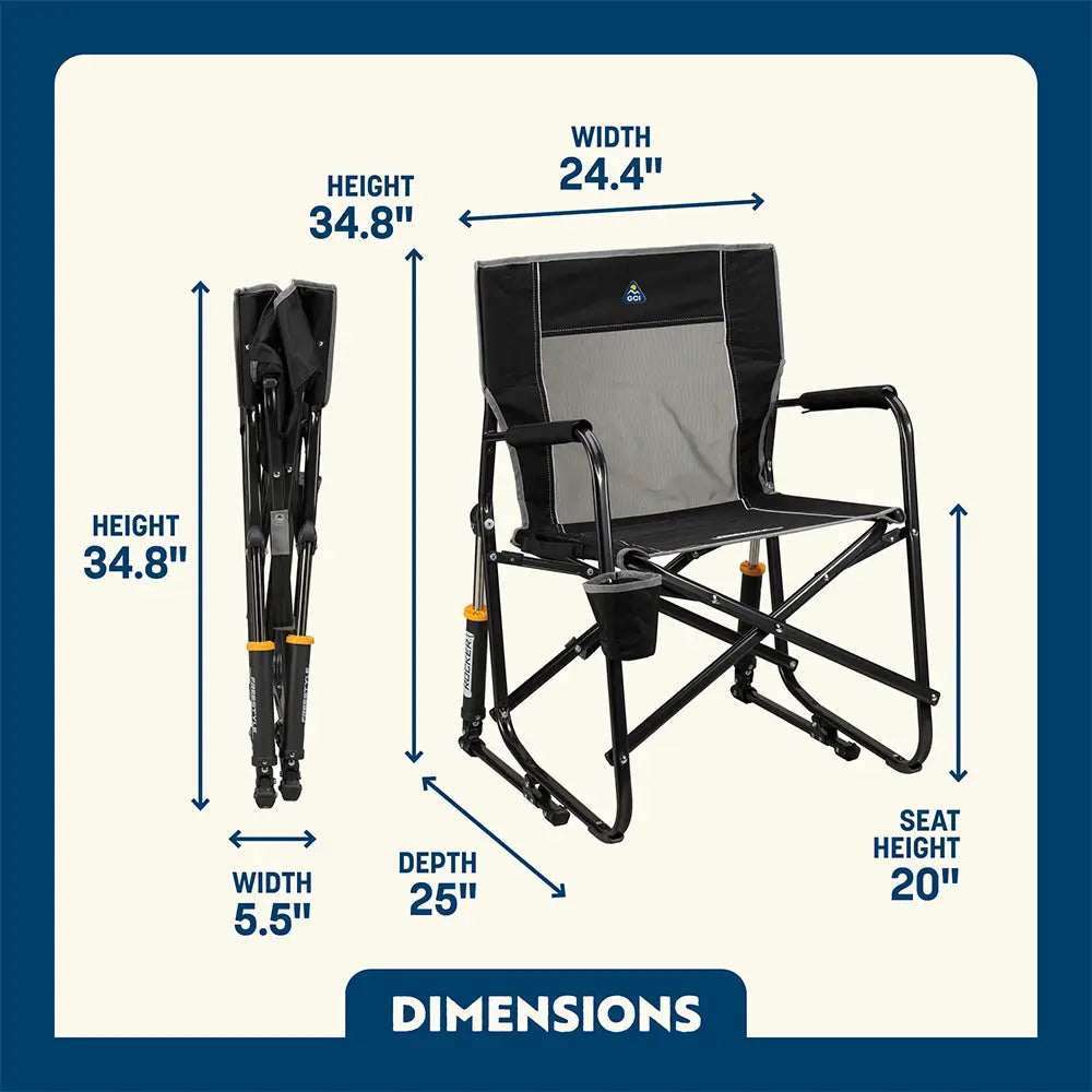 Freestyle Rocker | Featured Outdoor Choice | Outlandridge E863 Cm