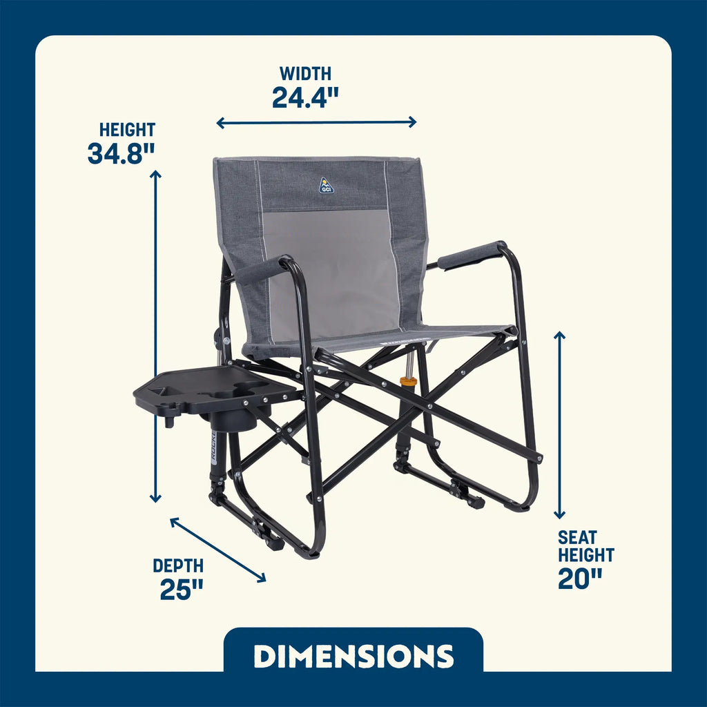 Freestyle Rocker with Side Table | Featured Outdoor Choice | Outlandridge B773 g0