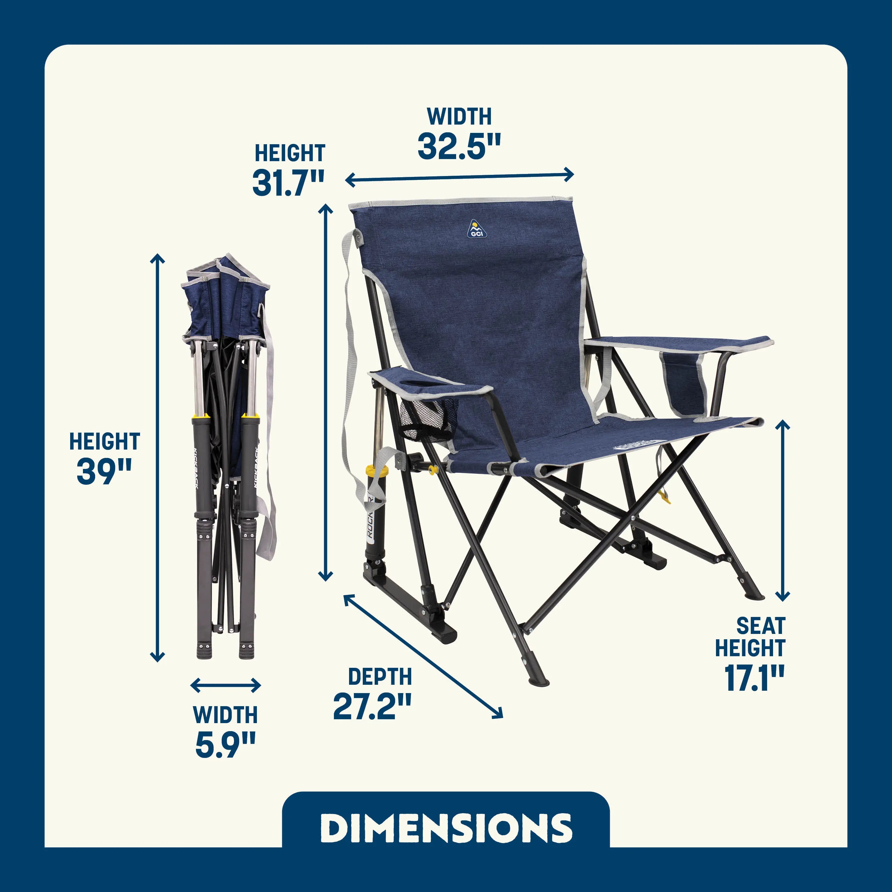 Kickback Rocker | Featured Outdoor Choice | Outlandridge 5D5A GD