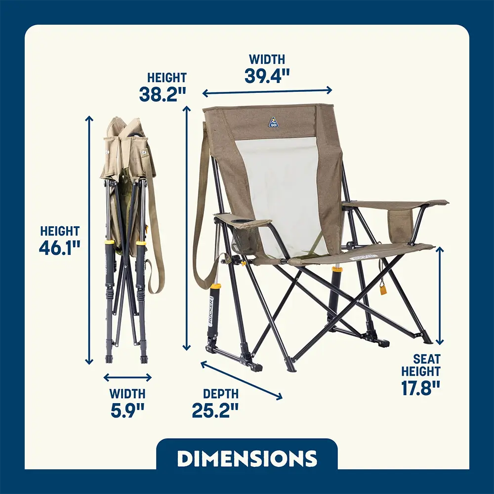 Comfort Pro Rocker XL | Featured Outdoor Choice | Outlandridge 4372 nT