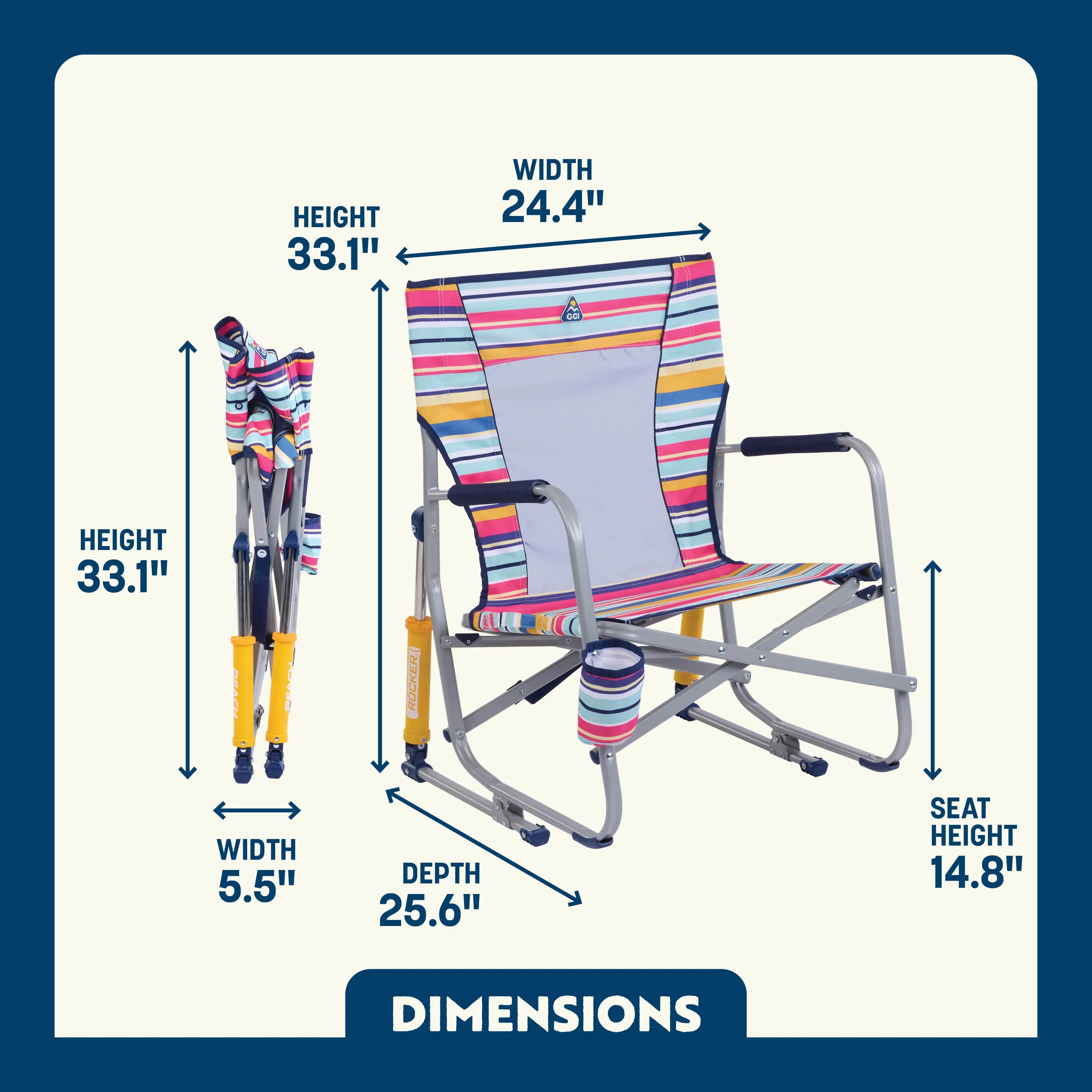 Beach Rocker | Featured Outdoor Choice | Outlandridge AF6E SG