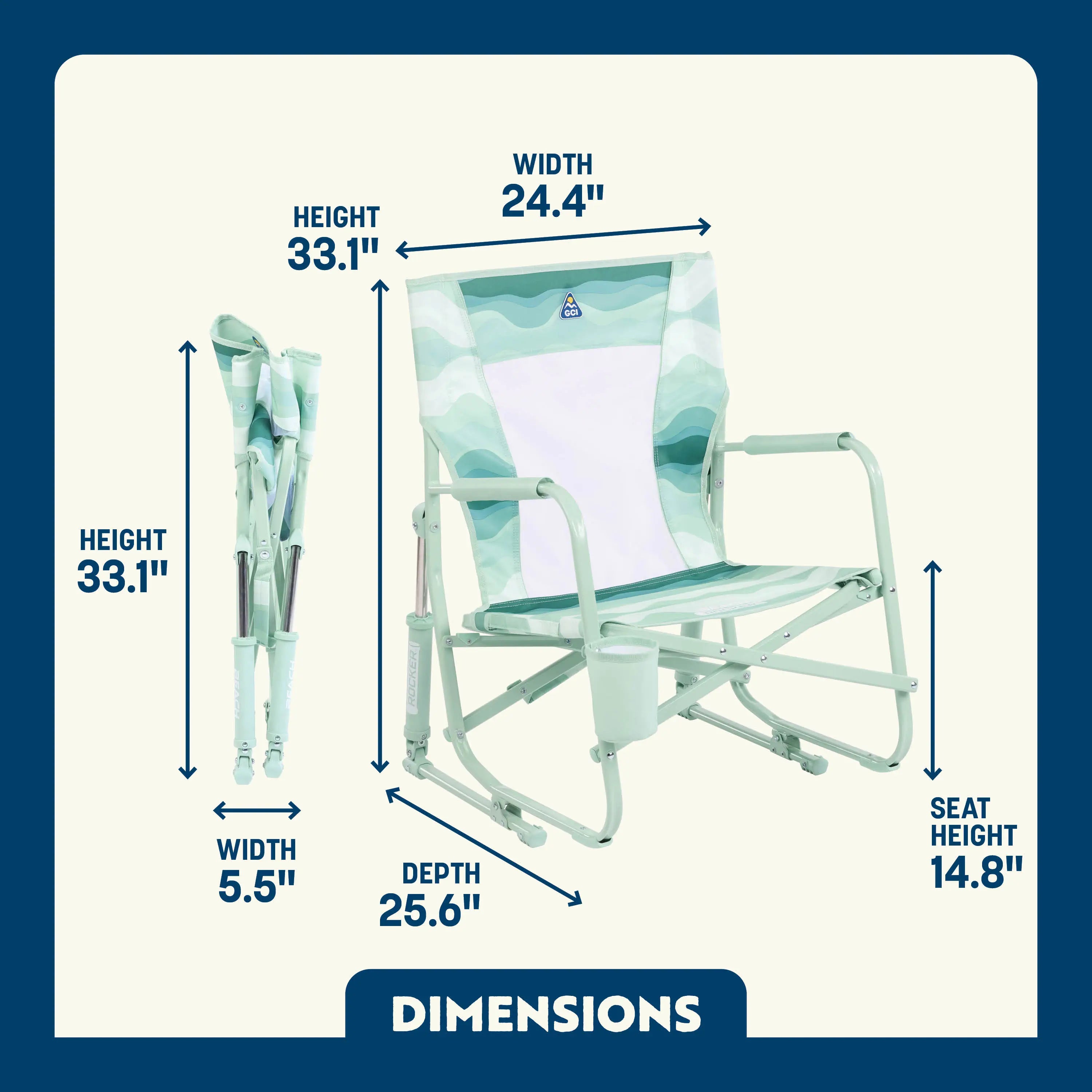 Beach Rocker | Featured Outdoor Choice | Outlandridge AF6E SG