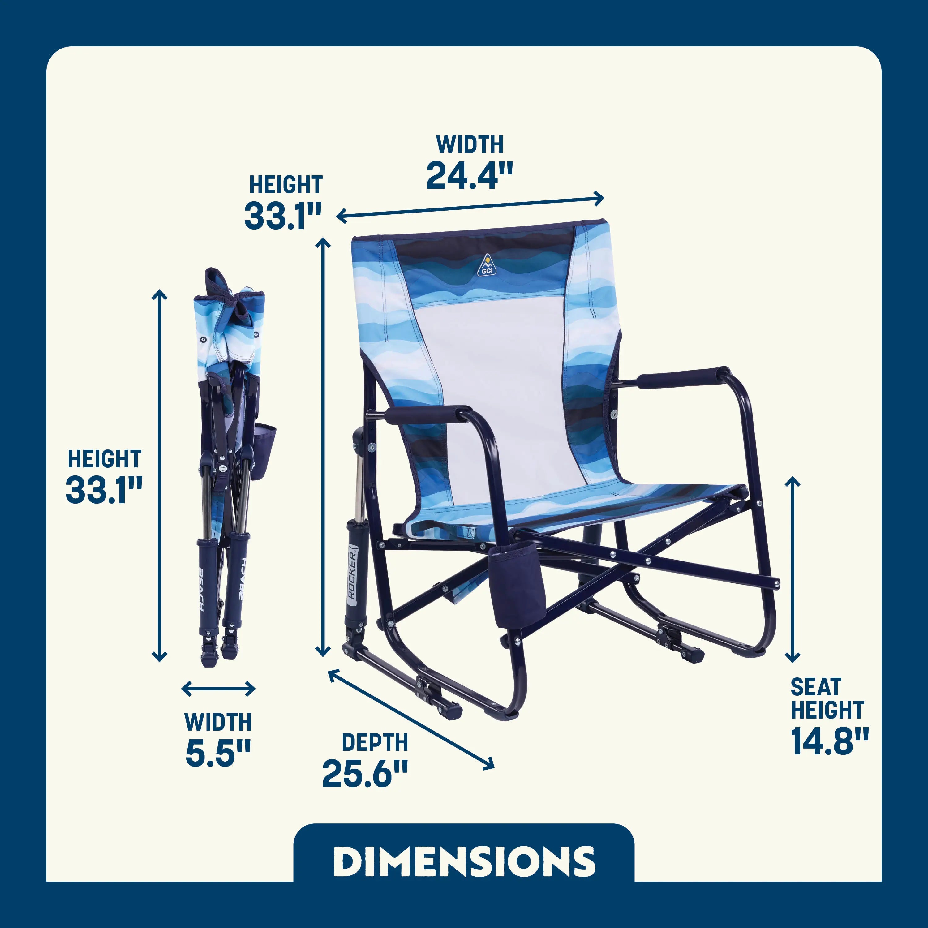 Beach Rocker | Featured Outdoor Choice | Outlandridge AF6E SG