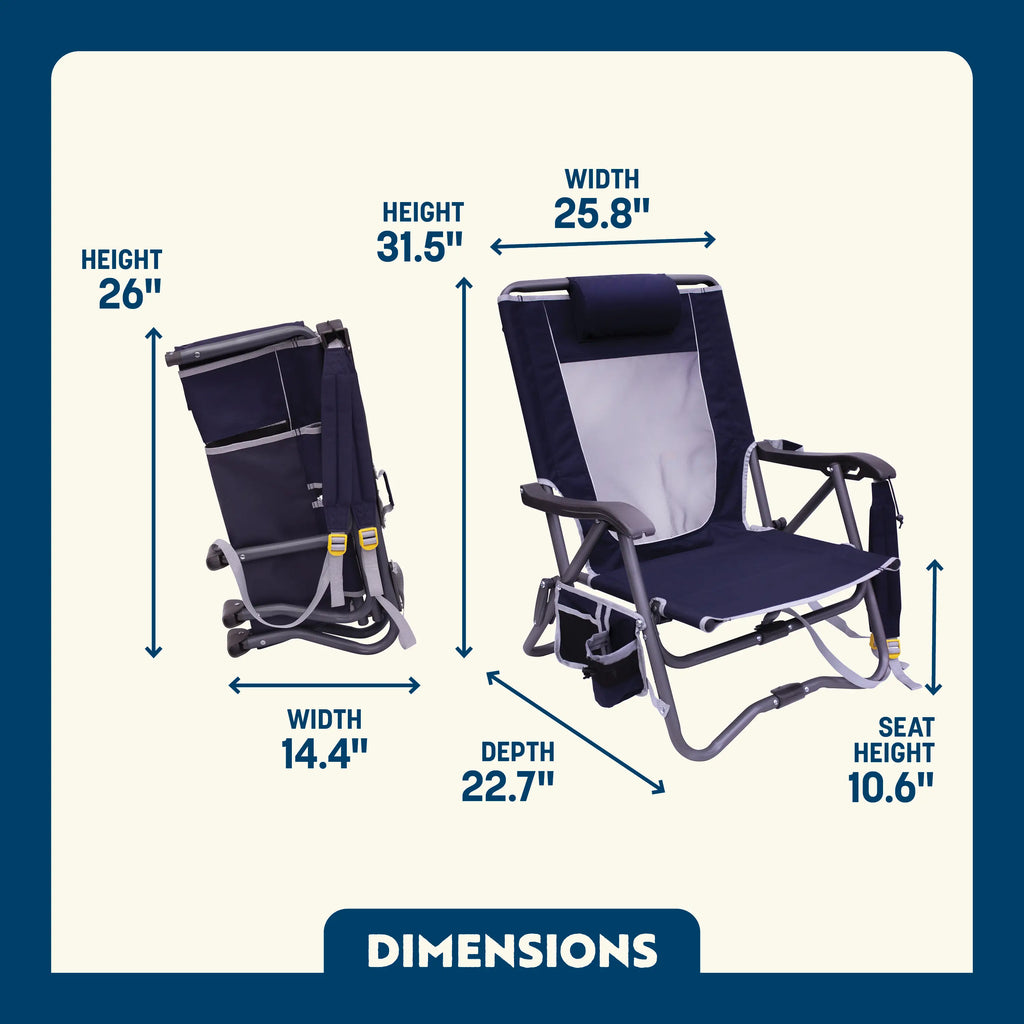 Bi-Fold Slim Event Chair | Camp-Ready Selection | Outlandridge 72DB OY