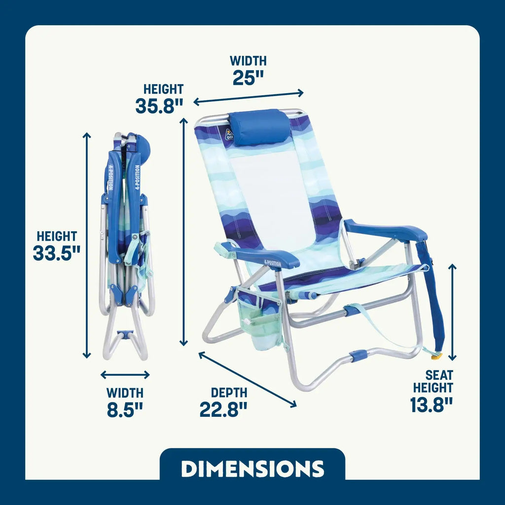 Bi-Fold Beach Chair | Featured Outdoor Choice | Outlandridge 6D3C N6
