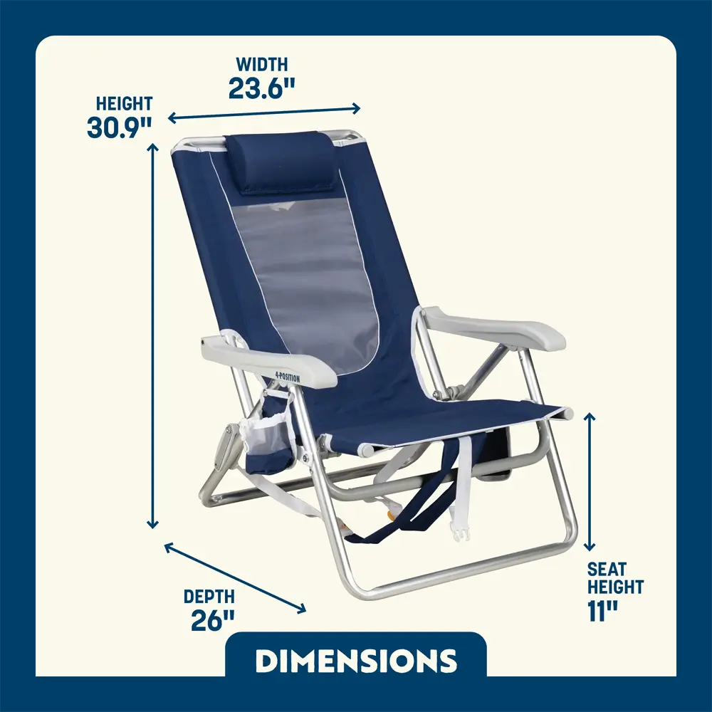 Backpack Beach Chair | Featured Outdoor Choice | Outlandridge 1DB6 a8