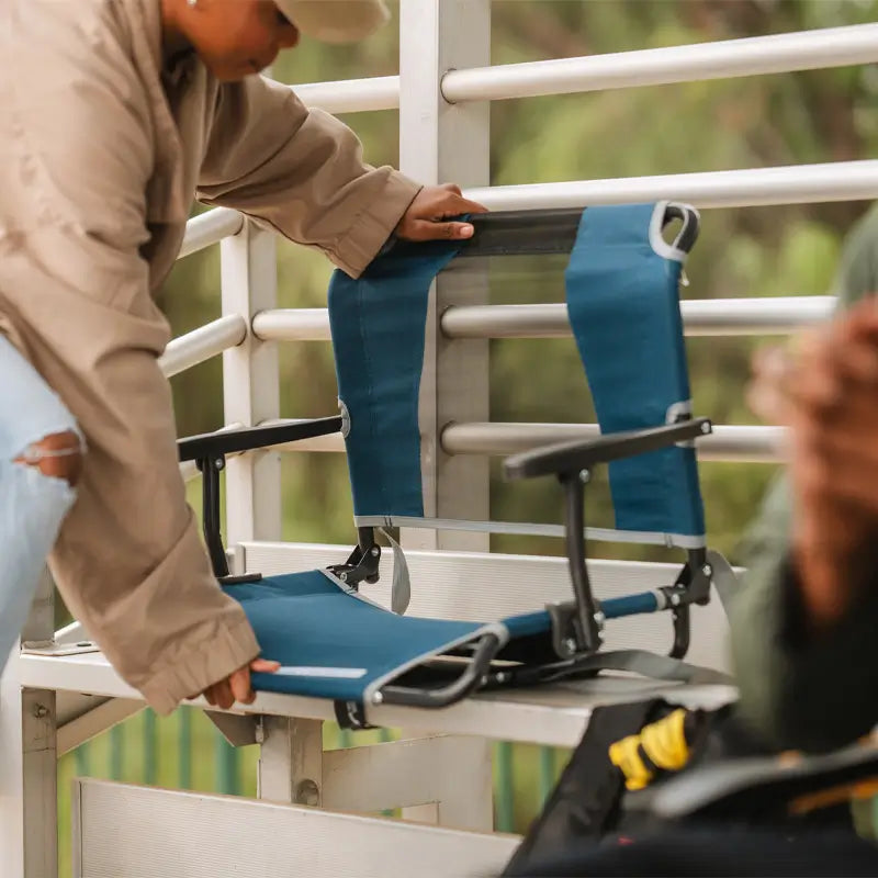 Big Comfort Stadium Chair with Armrests | Featured Outdoor Choice | Outlandridge 8967 Vk