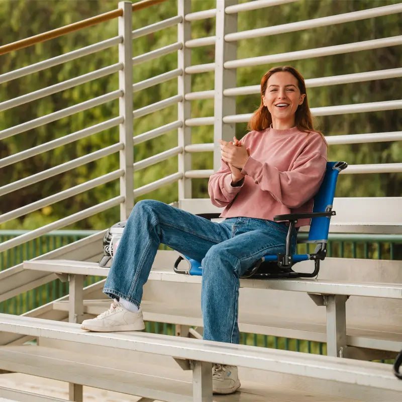 Big Comfort Stadium Chair with Armrests | Featured Outdoor Choice | Outlandridge 8967 Vk