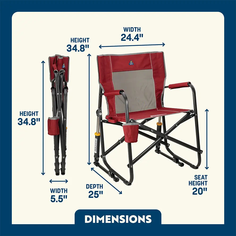 Freestyle Rocker | Featured Outdoor Choice | Outlandridge E863 Cm