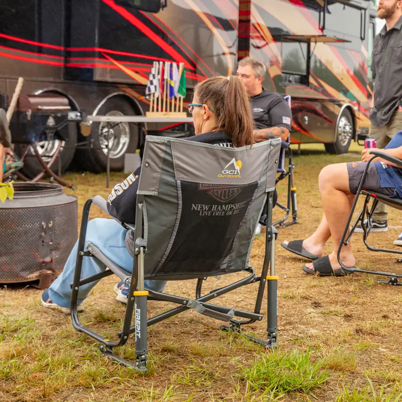 FirePit Rocker — Outdoor Setup Pick | Outlandridge E587 BJ