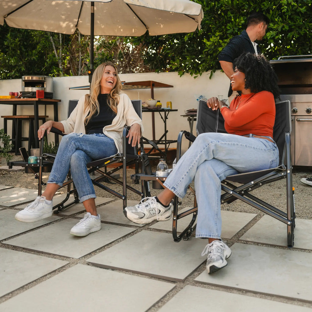 Freestyle Rocker XL with Side Table | Featured Outdoor Choice | Outlandridge 8A98 oP
