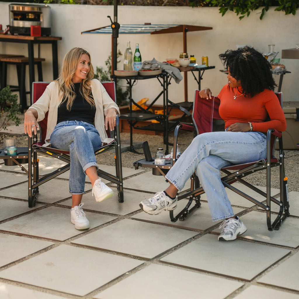 Freestyle Rocker XL with Side Table | Featured Outdoor Choice | Outlandridge 8A98 oP