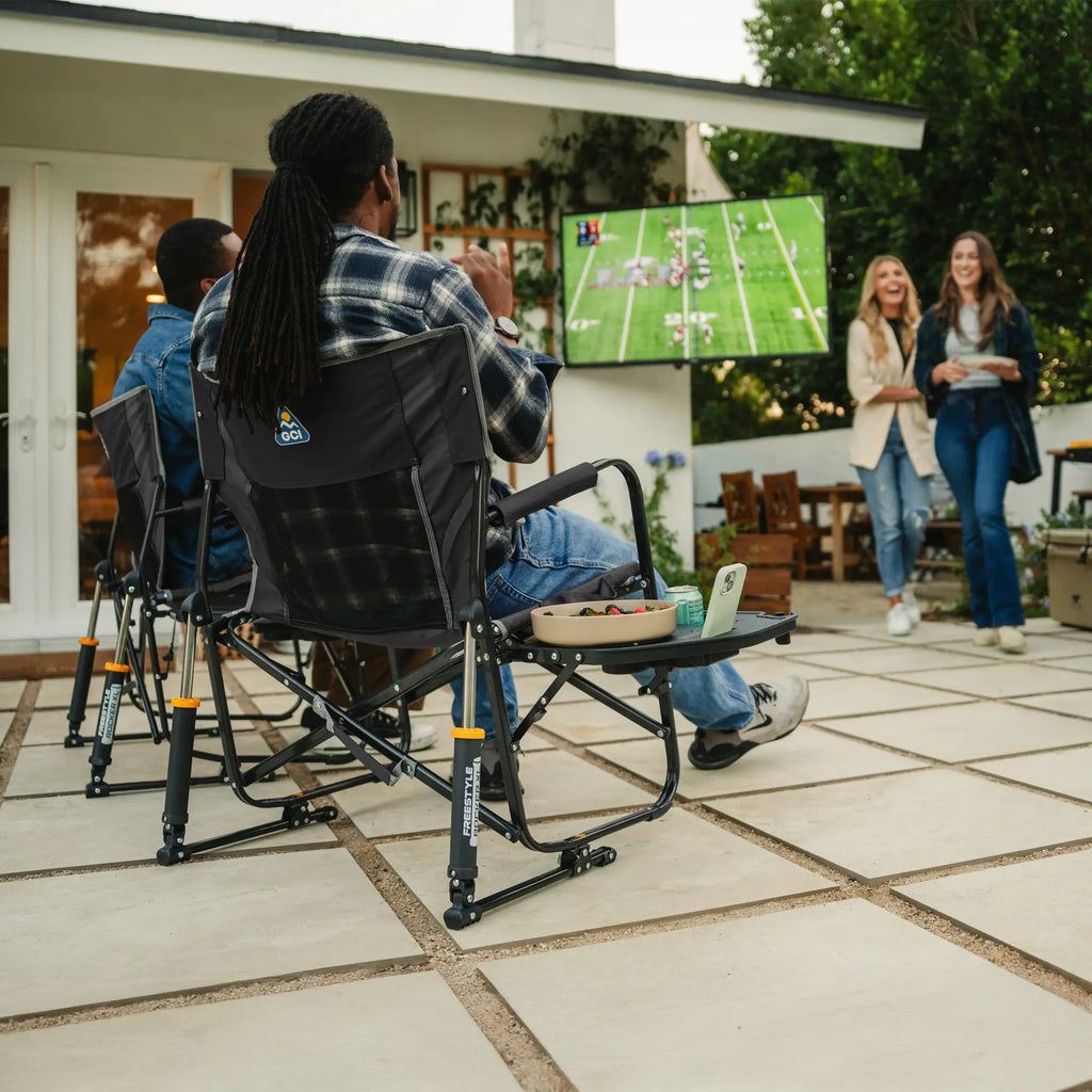 Freestyle Rocker XL with Side Table | Featured Outdoor Choice | Outlandridge 8A98 oP