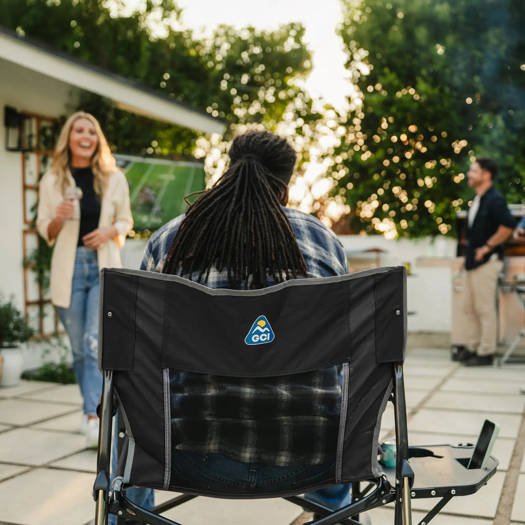 Freestyle Rocker XL with Side Table | Featured Outdoor Choice | Outlandridge 8A98 oP