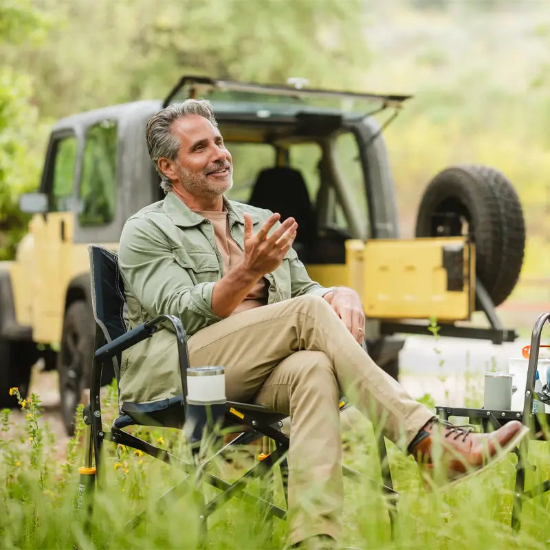 Freestyle Rocker with Side Table | Featured Outdoor Choice | Outlandridge B773 g0