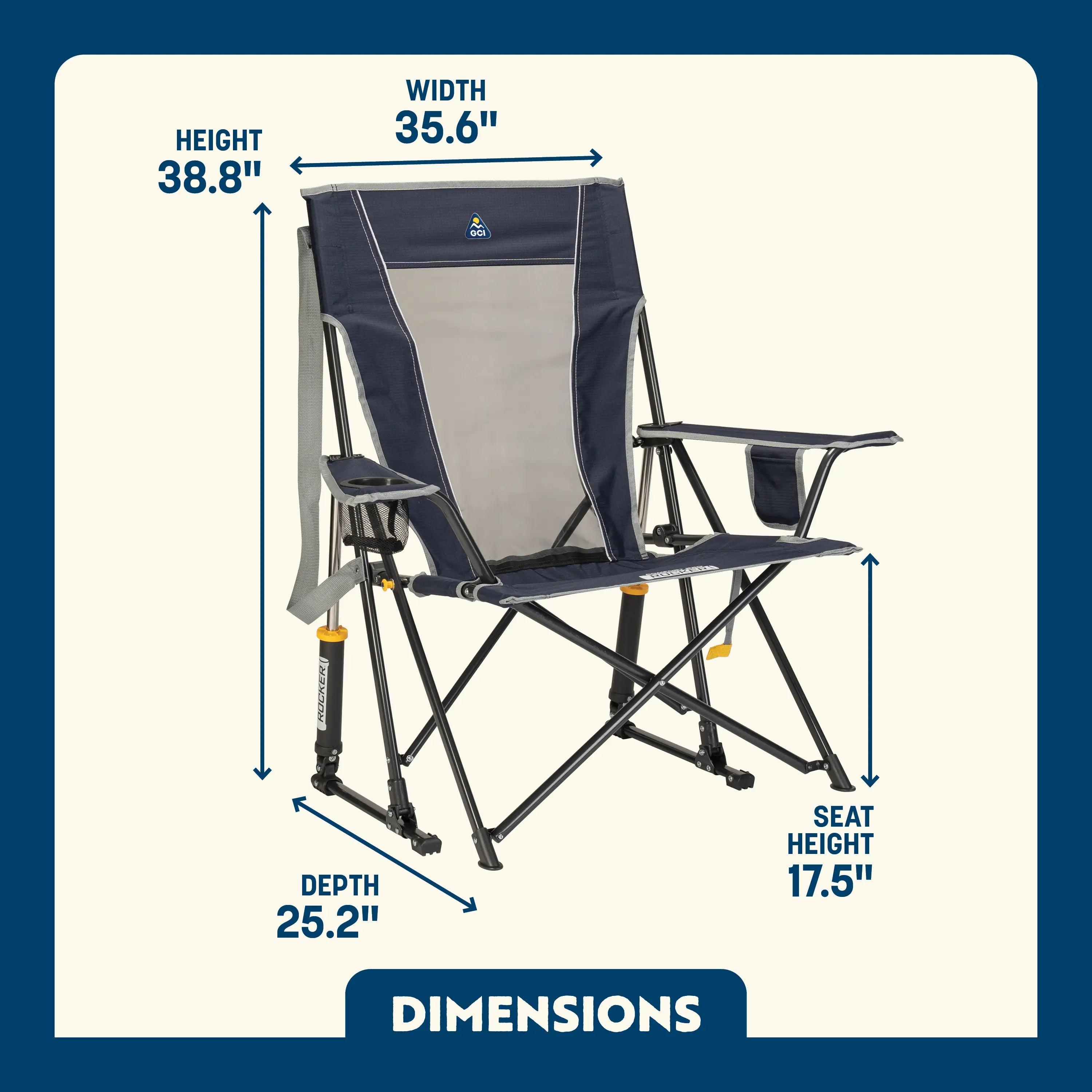 Comfort Pro Rocker | Featured Outdoor Choice | Outlandridge A093 P5