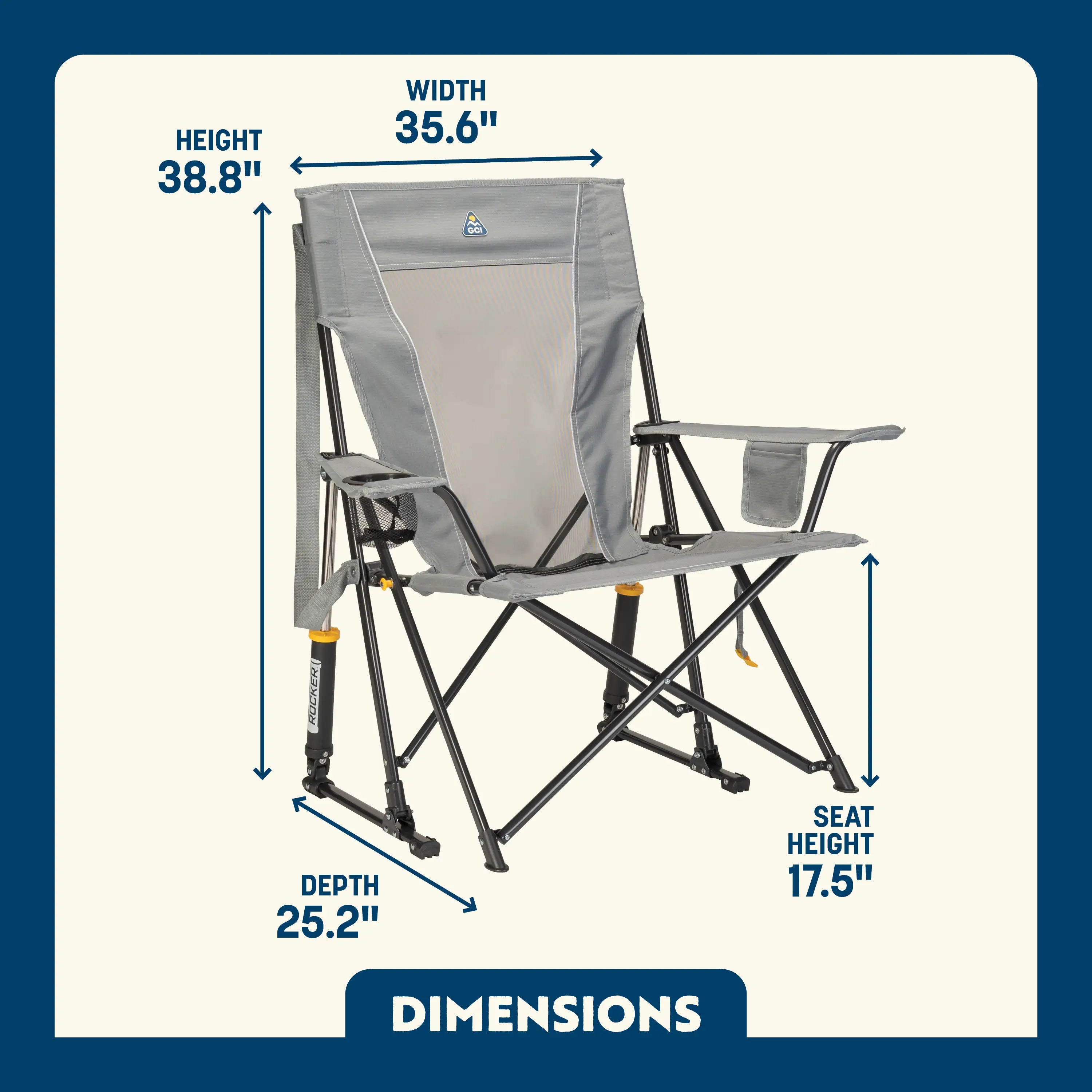 Comfort Pro Rocker | Featured Outdoor Choice | Outlandridge A093 P5