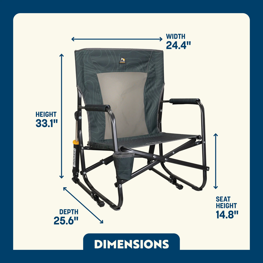 FirePit Rocker — Outdoor Setup Pick | Outlandridge E587 BJ