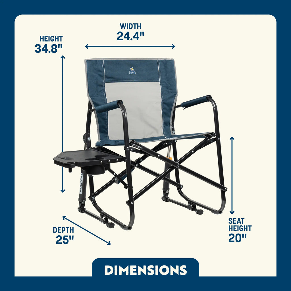 Freestyle Rocker with Side Table | Featured Outdoor Choice | Outlandridge B773 g0
