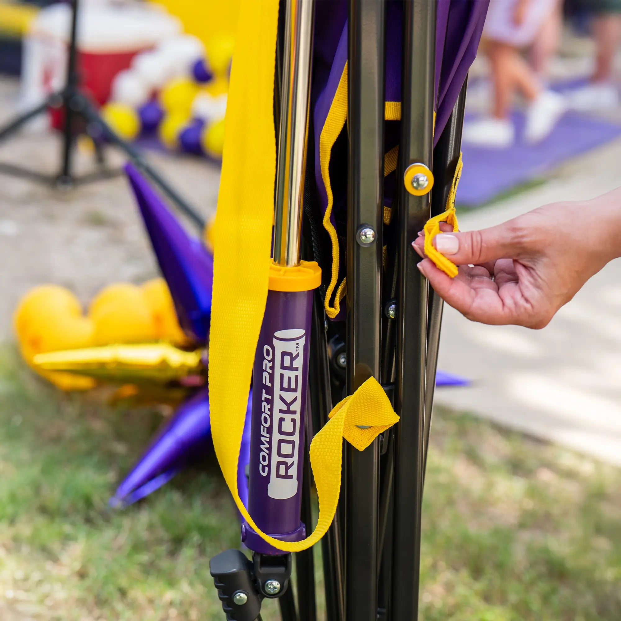 Comfort Pro Rocker - LSU Tigers | Featured Outdoor Choice | Outlandridge B597 39