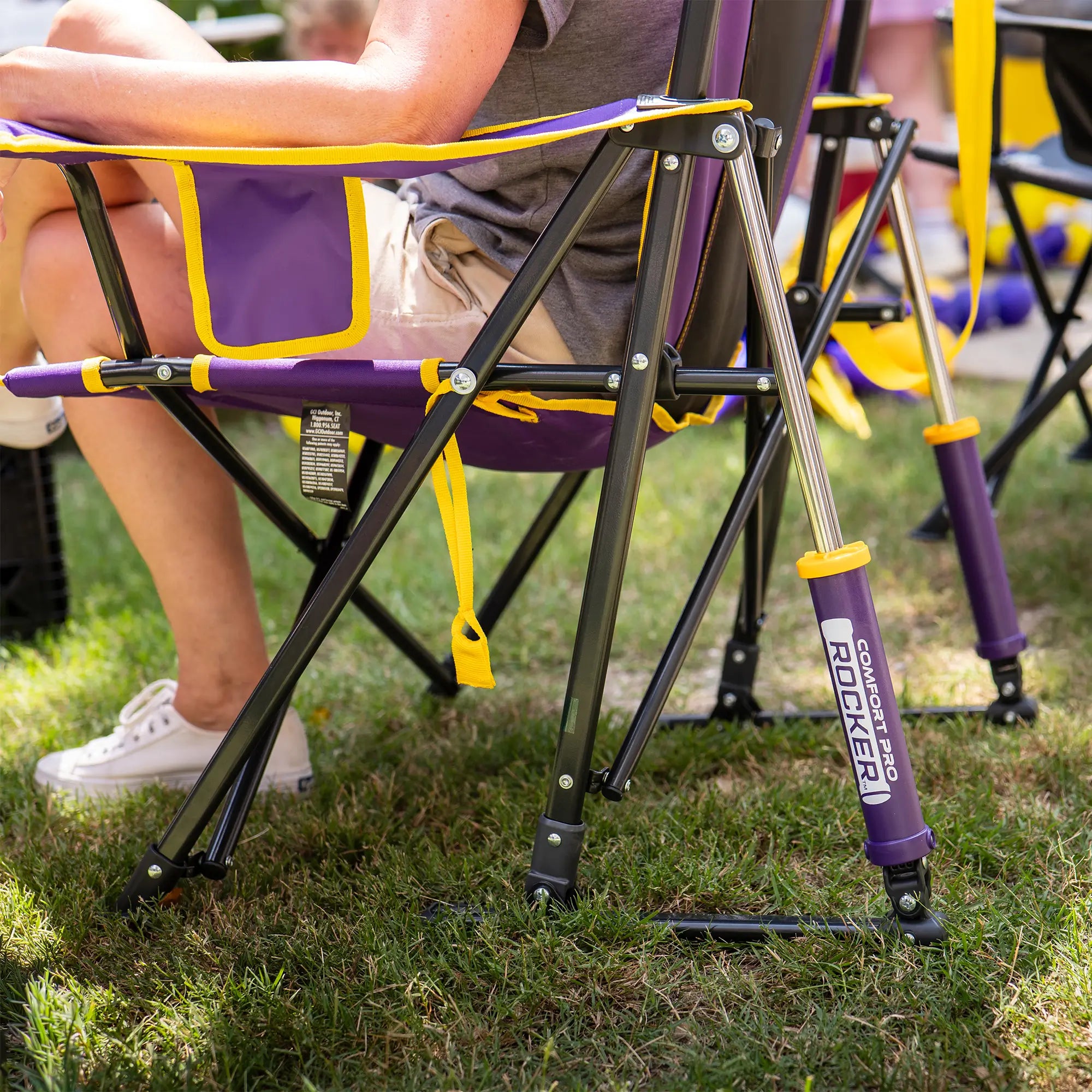 Comfort Pro Rocker - LSU Tigers | Featured Outdoor Choice | Outlandridge B597 39
