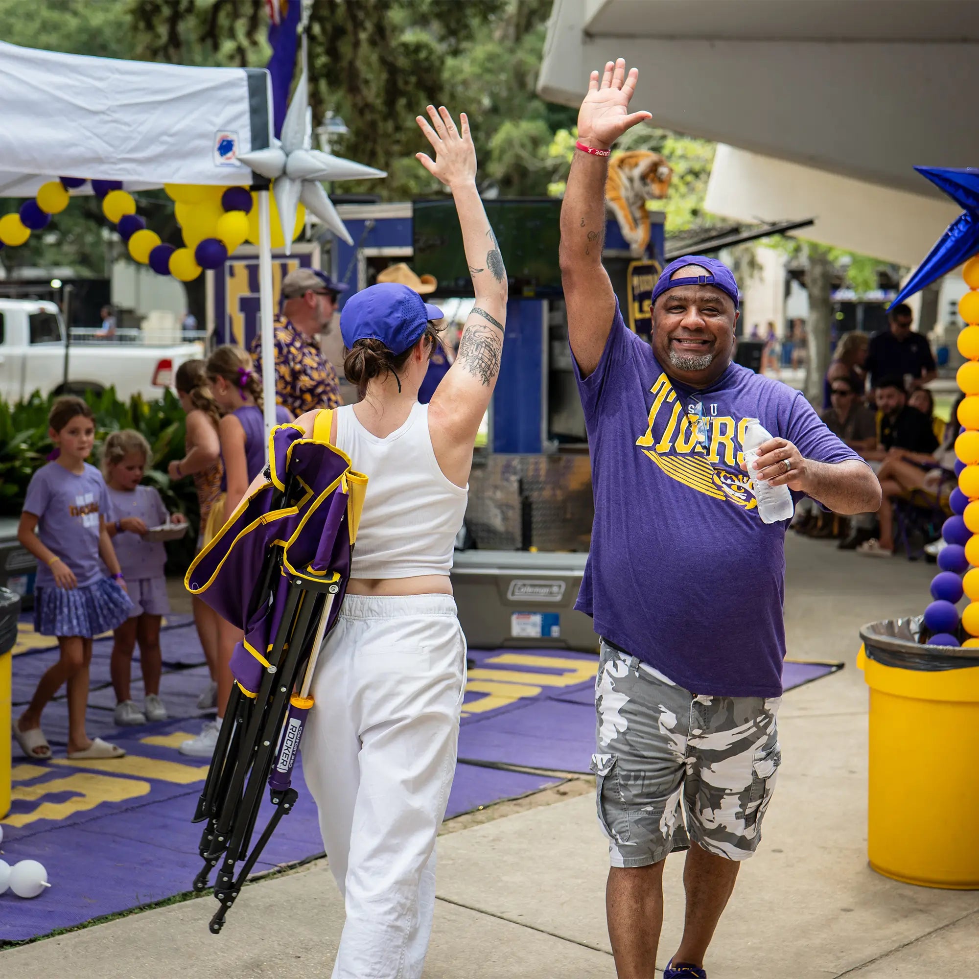 Comfort Pro Rocker - LSU Tigers | Featured Outdoor Choice | Outlandridge B597 39