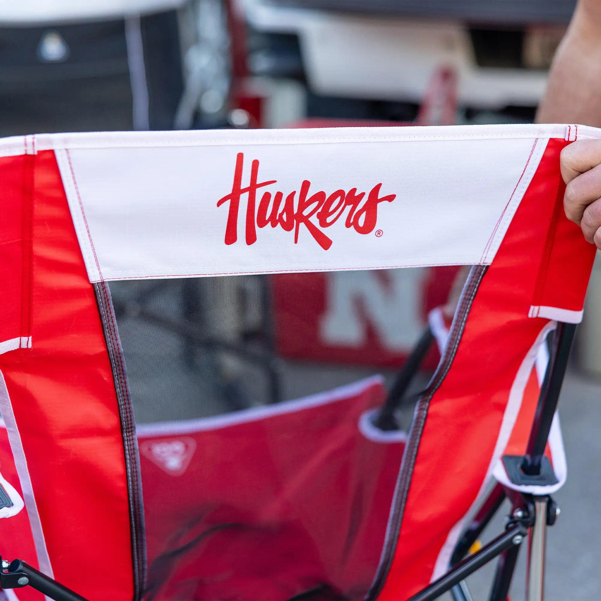 Comfort Pro Rocker - Nebraska Cornhuskers | Featured Outdoor Choice | Outlandridge F9B1 Yc