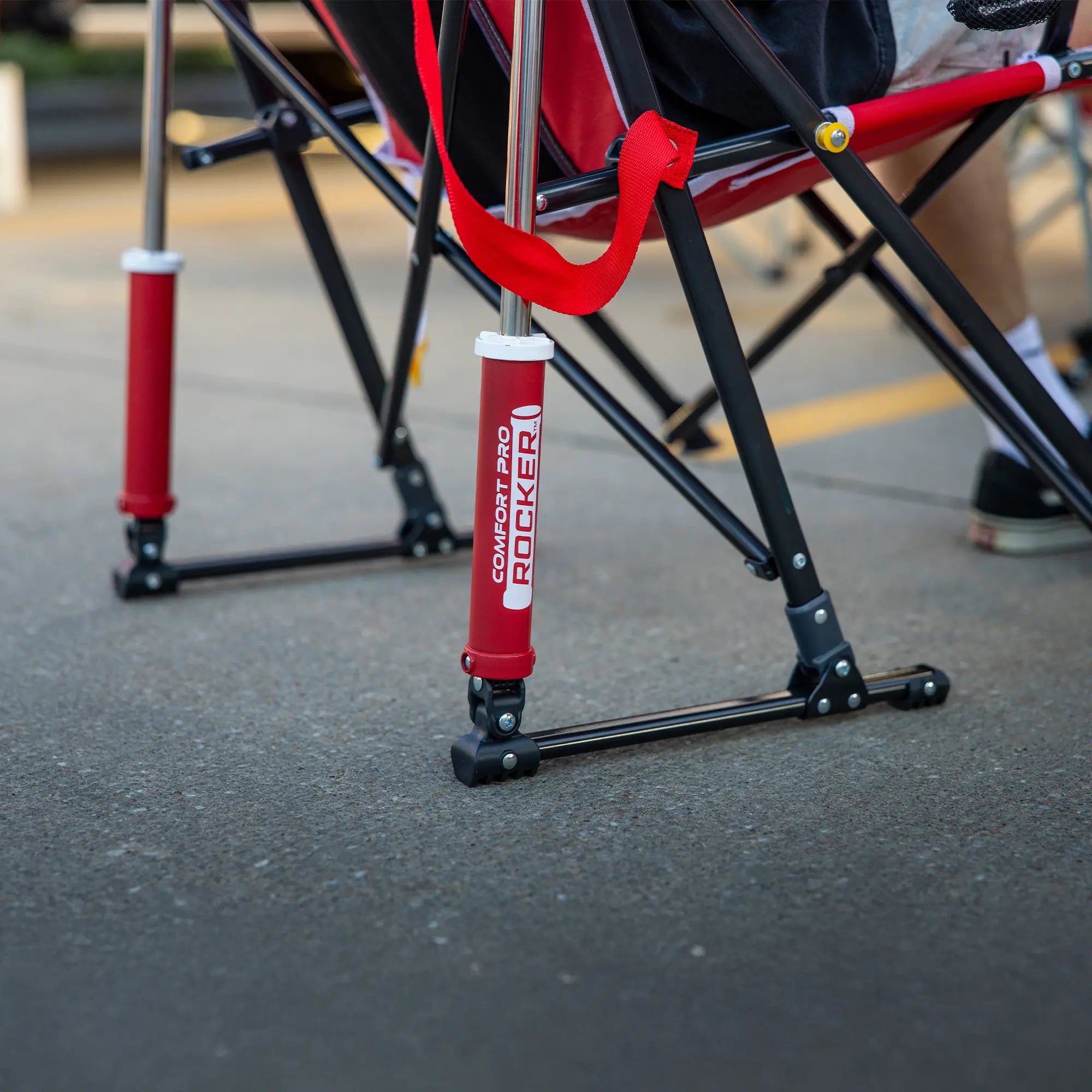 Comfort Pro Rocker - Nebraska Cornhuskers | Featured Outdoor Choice | Outlandridge F9B1 Yc