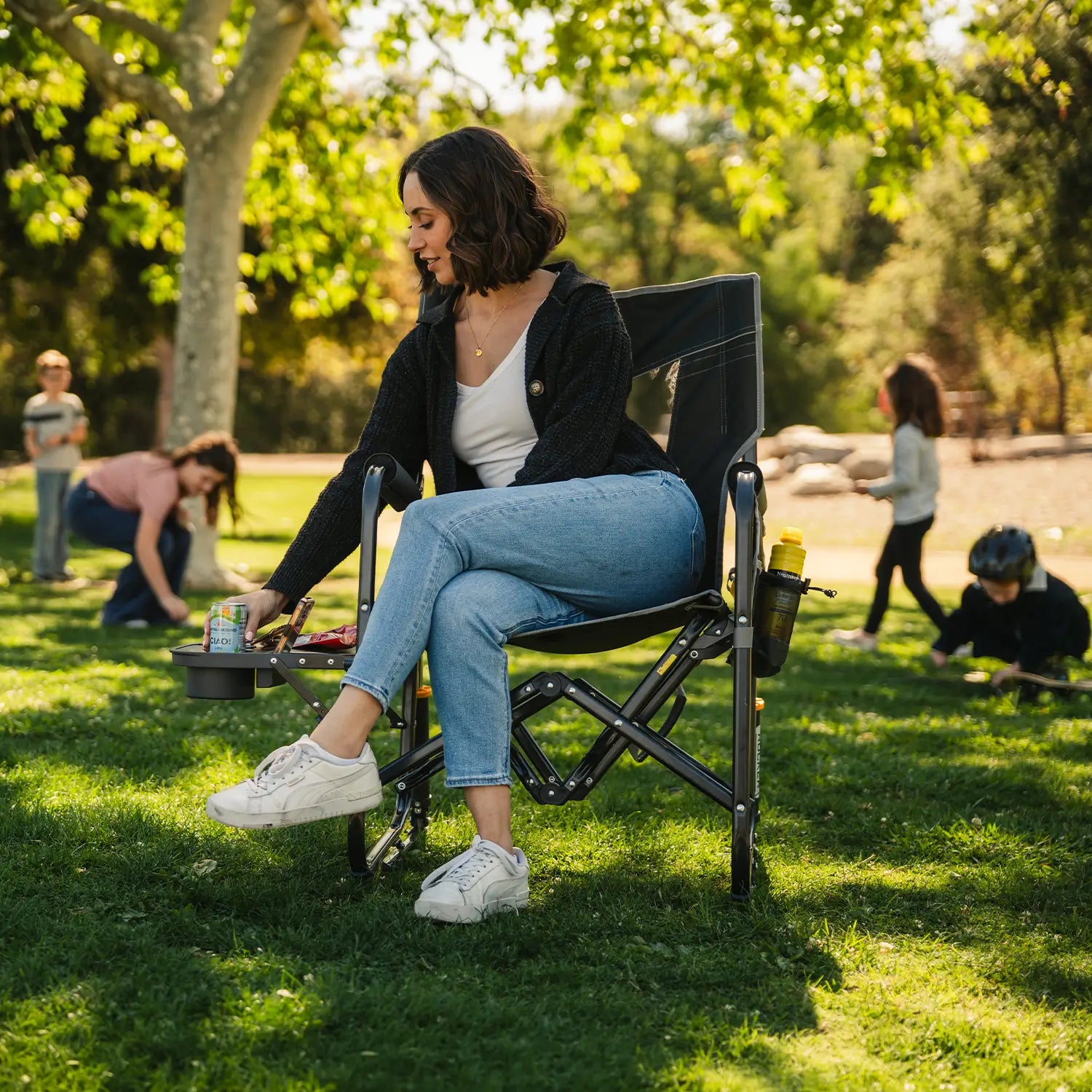 Stowaway Rocker with Side Table | Featured Outdoor Choice | Outlandridge 720F dE