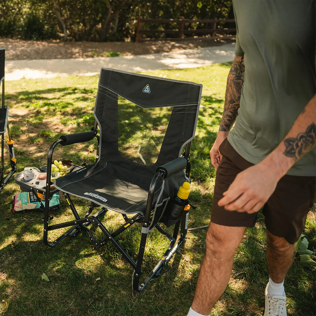 Stowaway Rocker with Side Table | Featured Outdoor Choice | Outlandridge 720F dE
