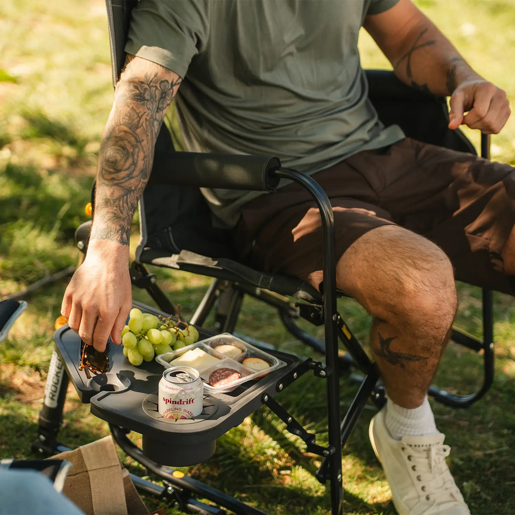 Stowaway Rocker with Side Table | Featured Outdoor Choice | Outlandridge 720F dE