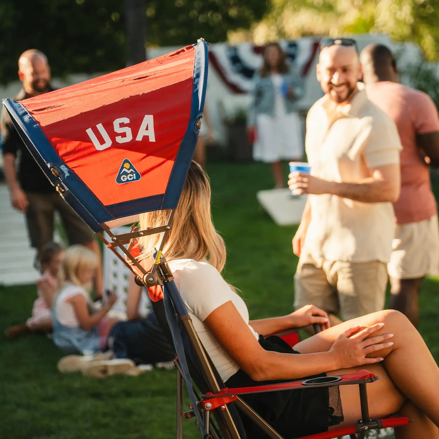 SunShade Accessory - USA Anniversary Deluxe — Ready for Outdoor Plans | Outlandridge AFE7 4N