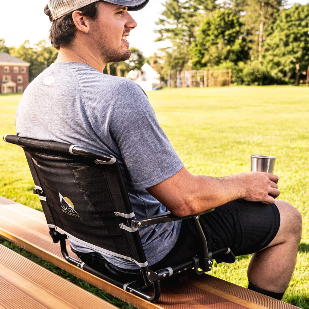 Big Comfort Stadium Chair with Armrests | Featured Outdoor Choice | Outlandridge 8967 Vk