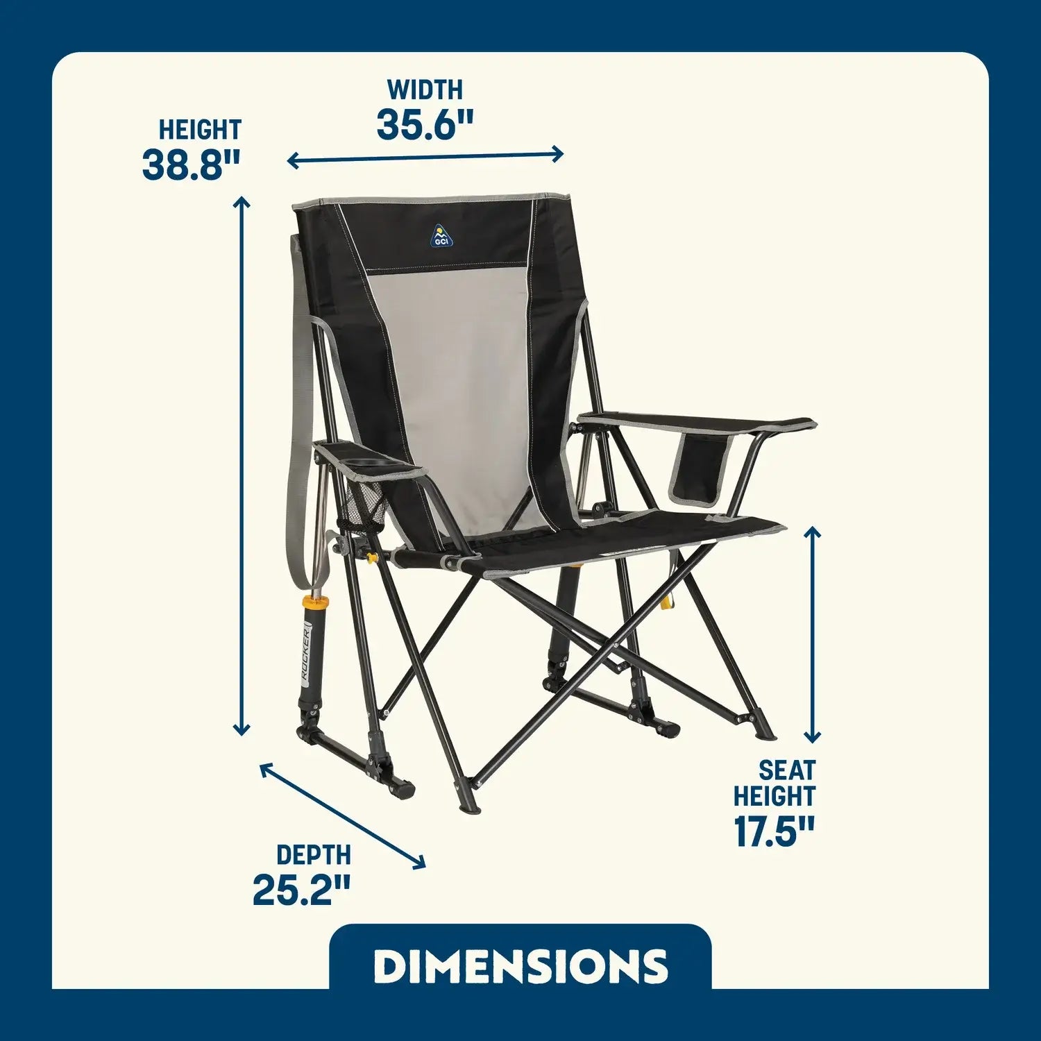 Comfort Pro Rocker | Featured Outdoor Choice | Outlandridge A093 P5
