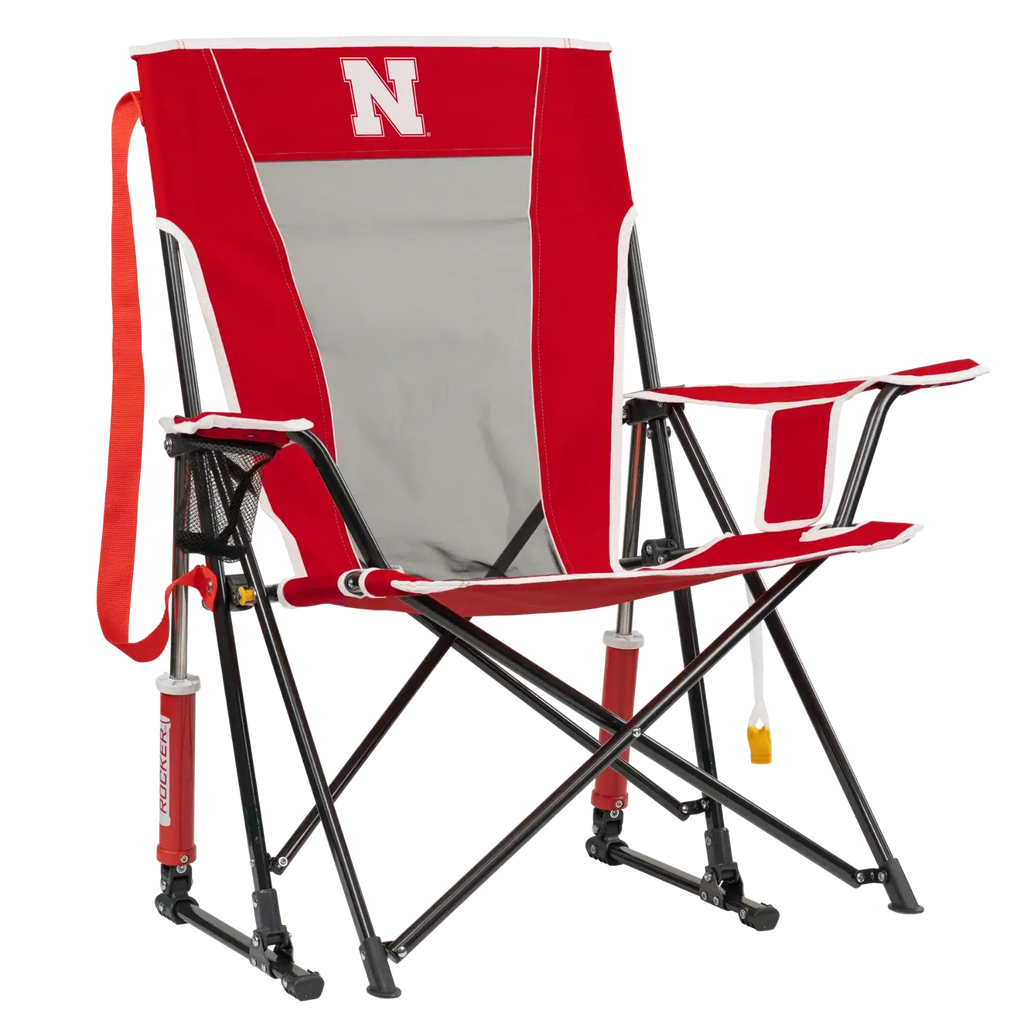 Comfort Pro Rocker - Nebraska Cornhuskers | Featured Outdoor Choice | Outlandridge F9B1 Yc