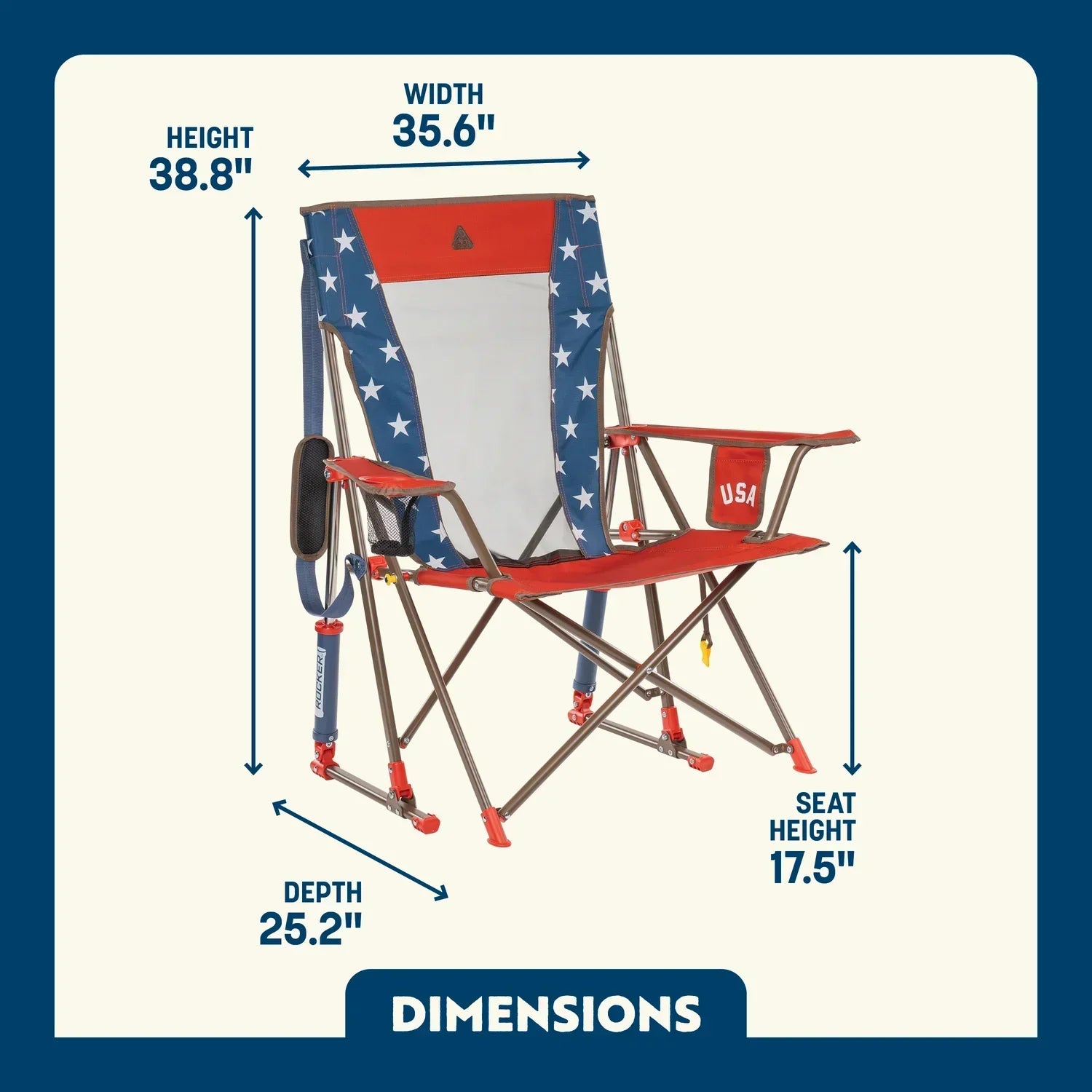 Comfort Pro Rocker | Featured Outdoor Choice | Outlandridge A093 P5