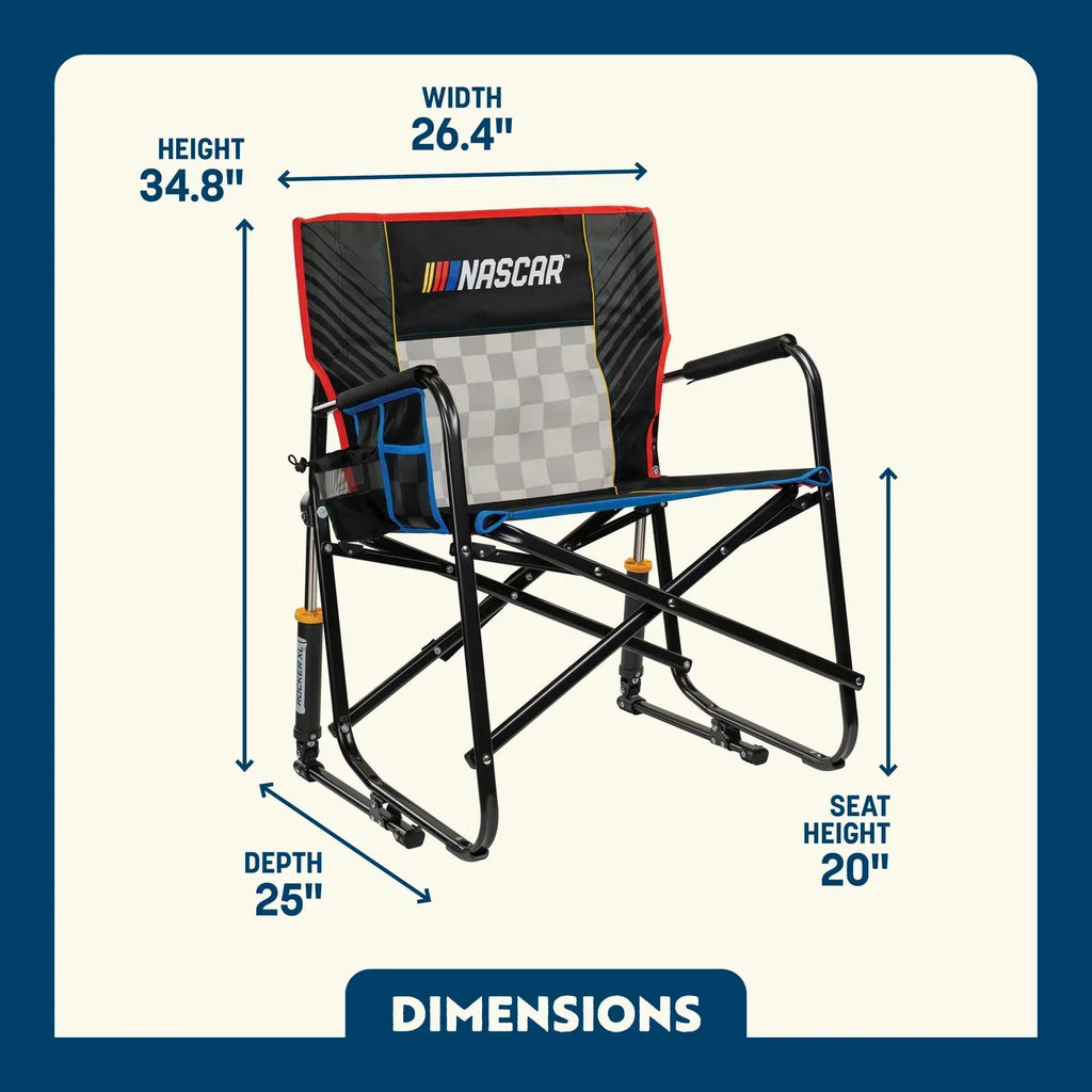 Freestyle Rocker XL - NASCAR | Featured Outdoor Choice | Outlandridge 1AB1 Jk
