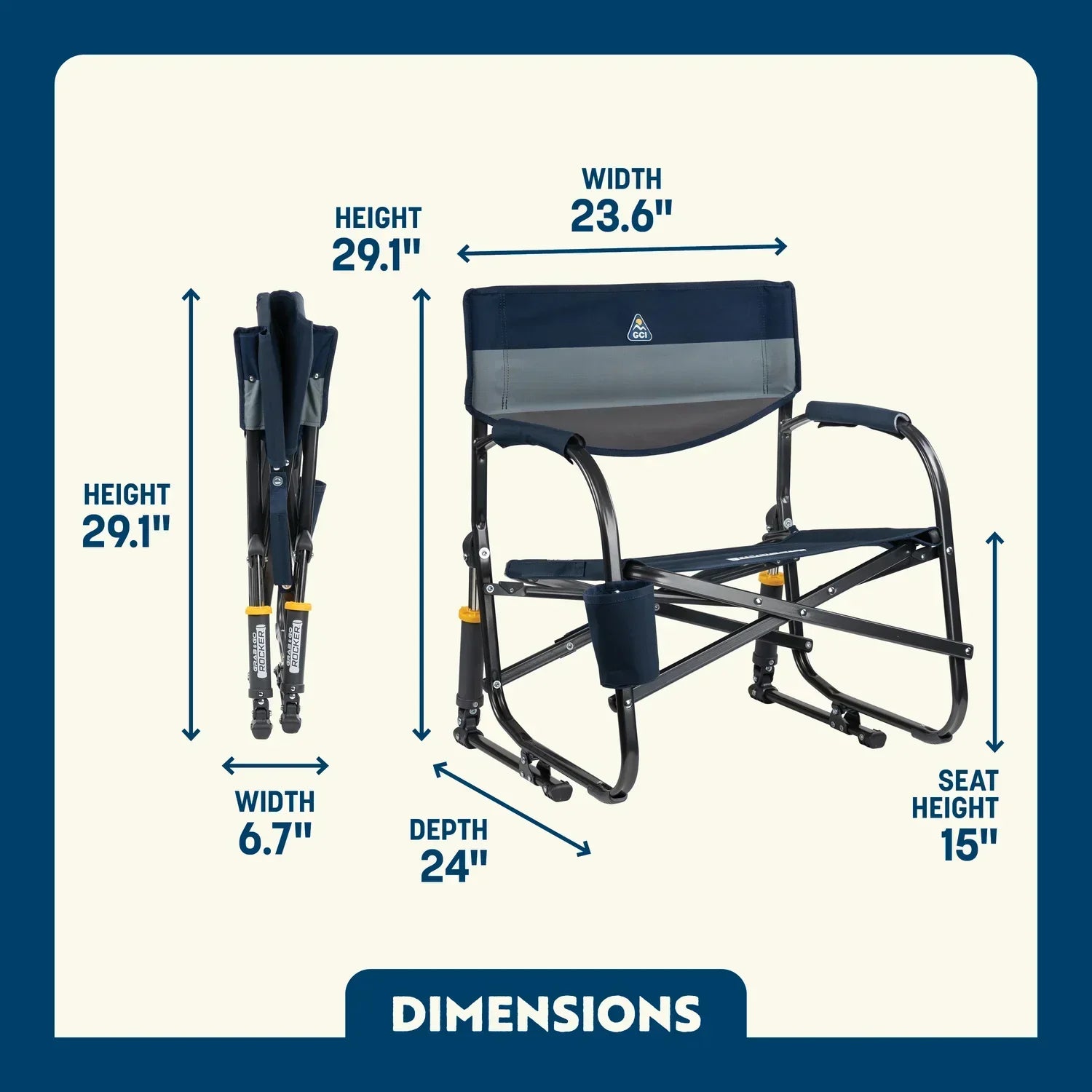 Grab & Go Rocker | Featured Outdoor Choice | Outlandridge FE87 GB