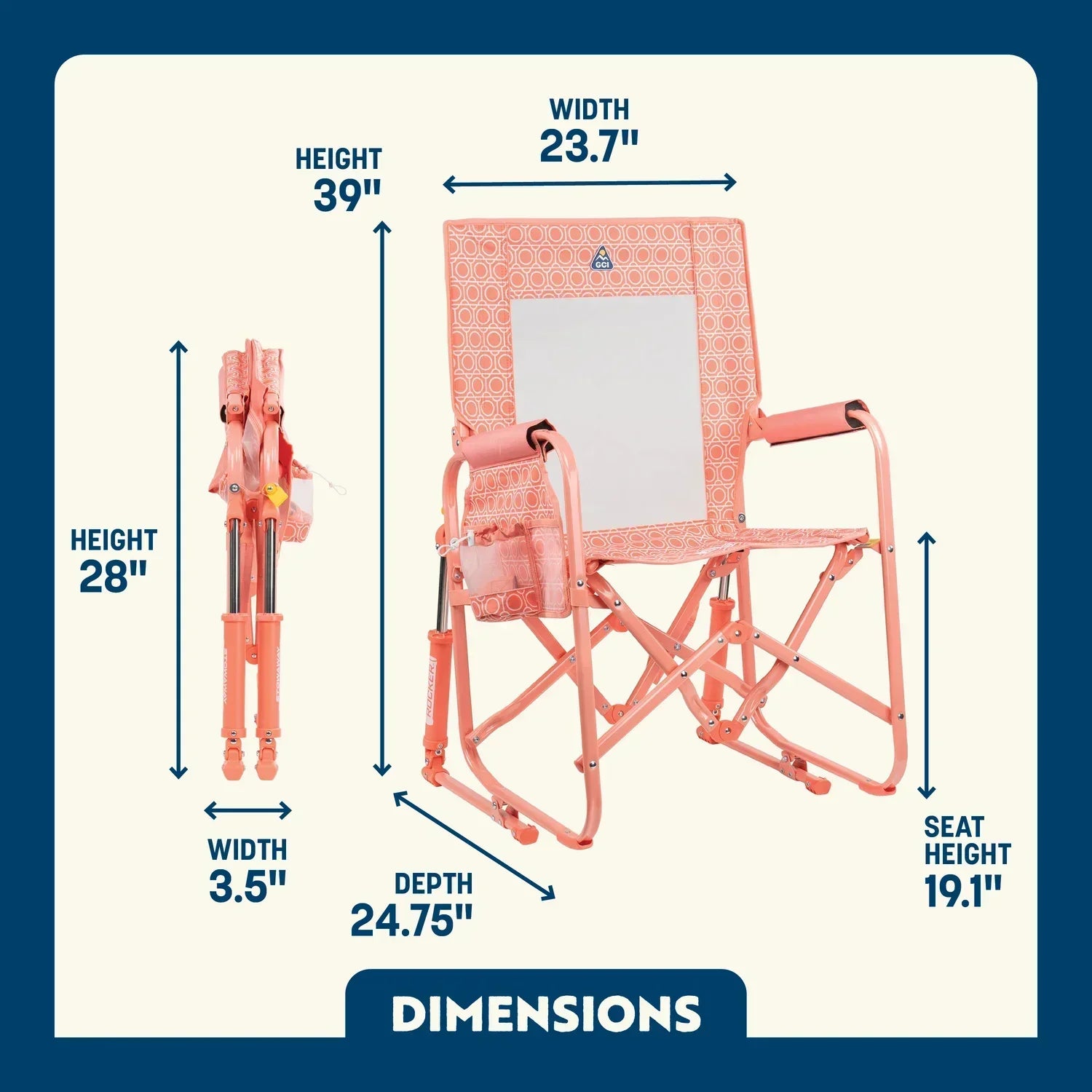 Stowaway Rocker | Featured Outdoor Choice | Outlandridge A0B1 bh