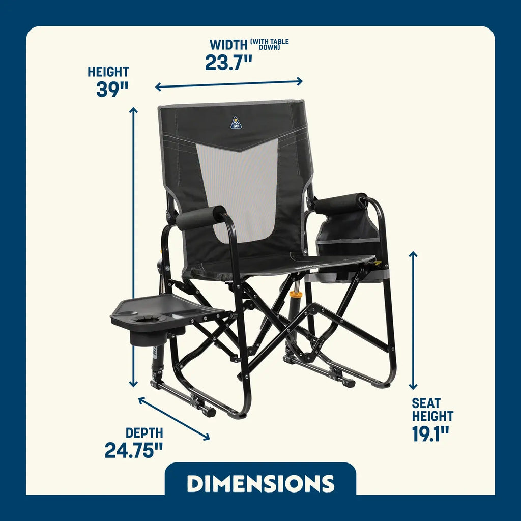 Stowaway Rocker with Side Table | Featured Outdoor Choice | Outlandridge 720F dE