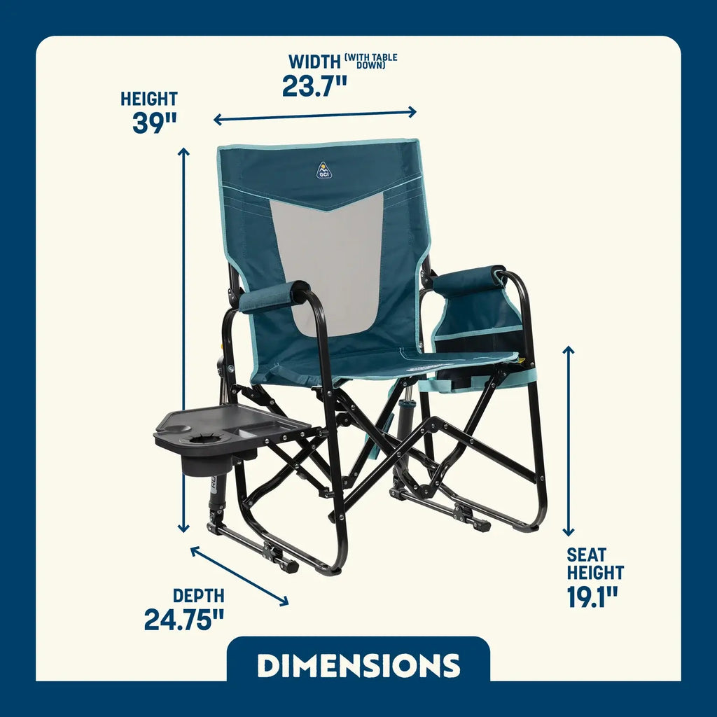 Stowaway Rocker with Side Table | Featured Outdoor Choice | Outlandridge 720F dE