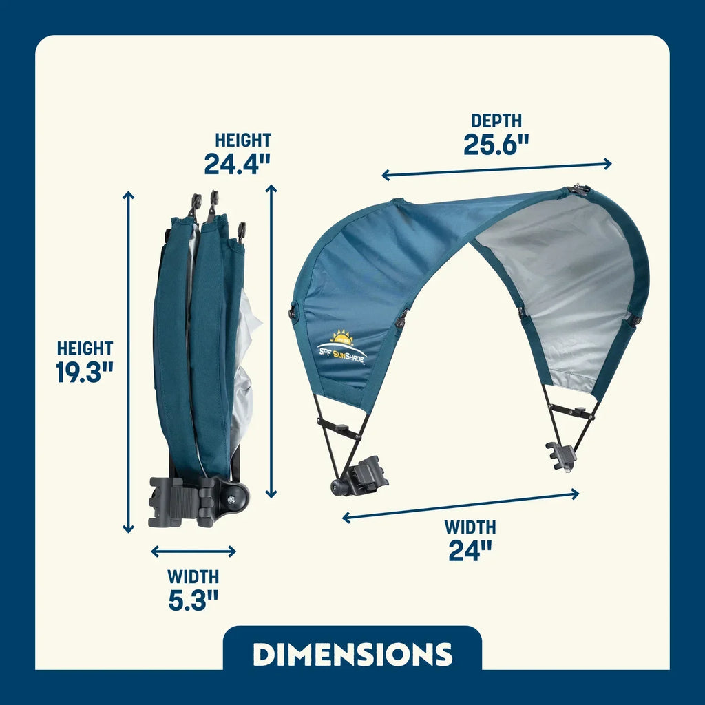 SunShade Accessory - Teal | Featured Outdoor Choice | Outlandridge 1527 Wc